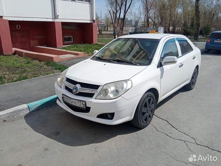 Седан geely мк