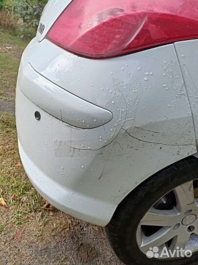 Бампер задний peugeot 308