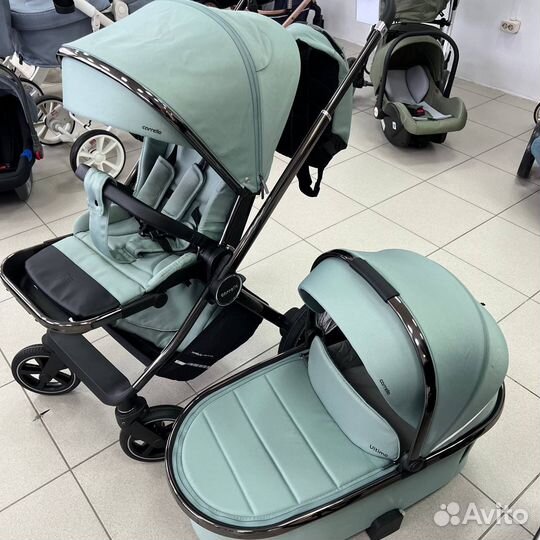 Новая детская коляска 2 в 1. Новая