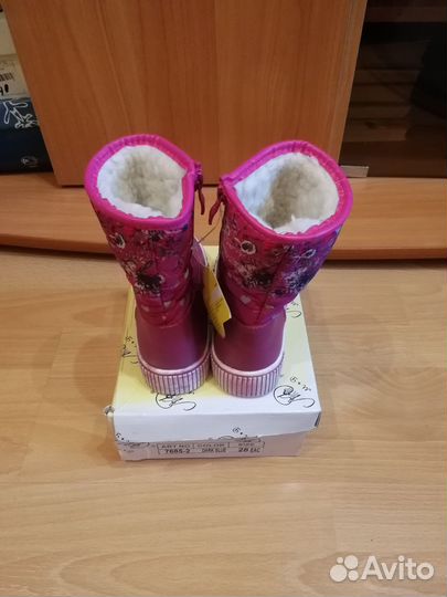 Сапоги зимние для девочек