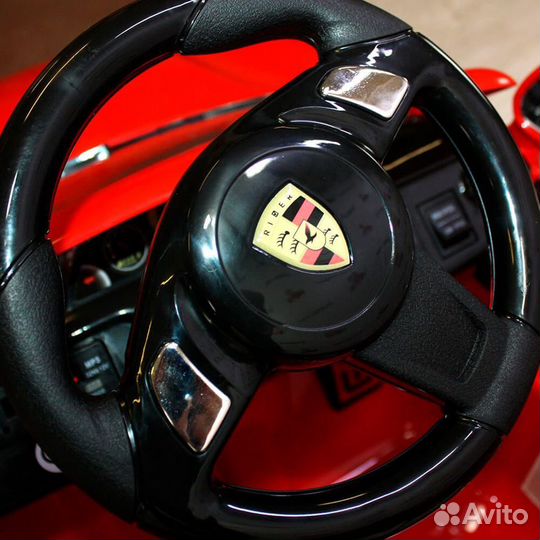 Электромобиль Porsche Panamera A444AA VIP красный