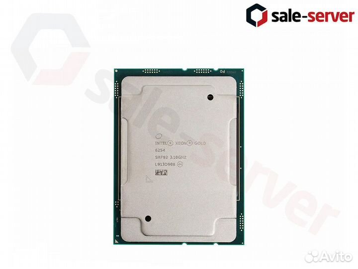 Intel Xeon Gold 6254 (18 ядер, 3.10GHz)