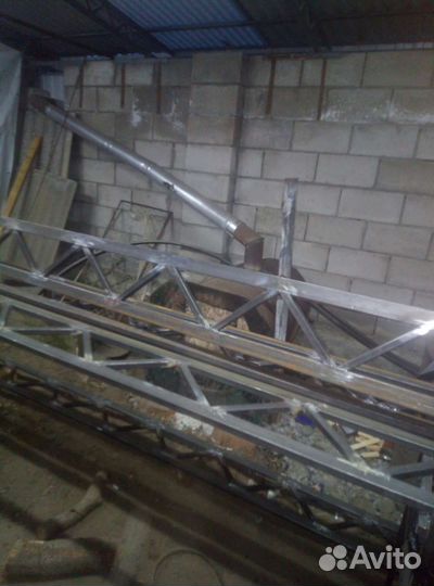 Фермы с проф трубы 4 на2