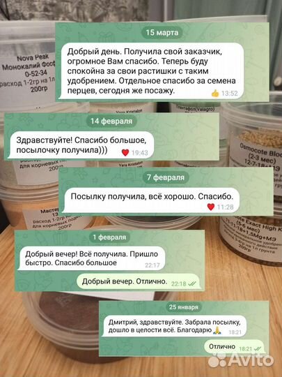 Набор удобрений