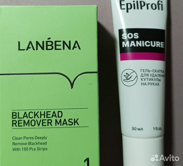 Очищающие полоски Lanbena и скатка EpilProfi