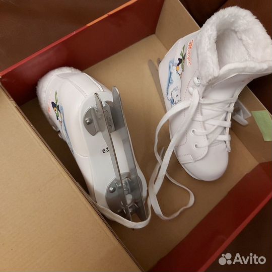 Коньки фигурные детские 29 размер