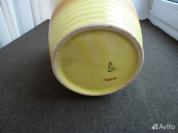 Банка керамическая СССР для сыпучих