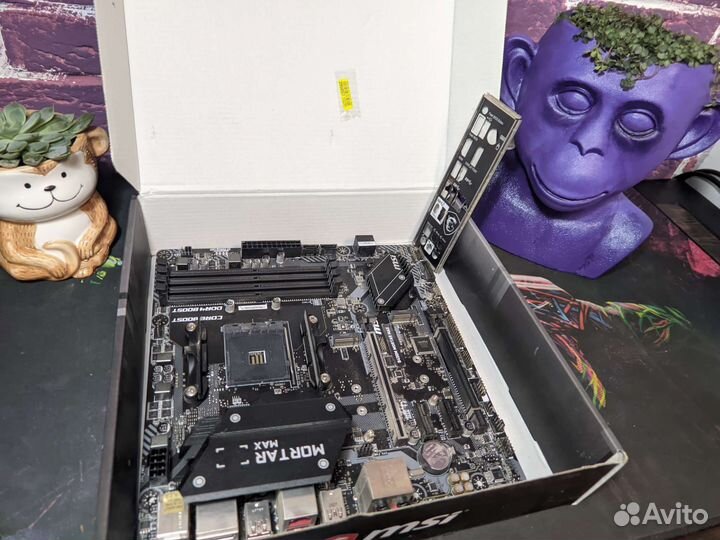 Материнская плата AM4 b450