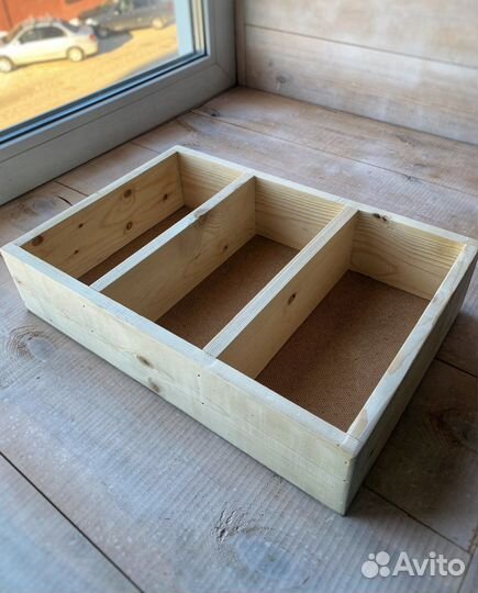 Ящик деревянный подарочный