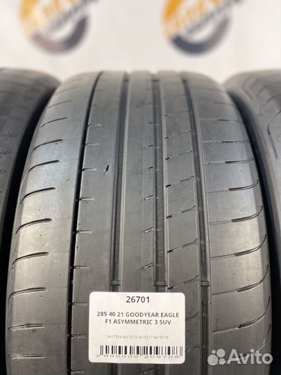Goodyear Eagle F1 Asymmetric 3 SUV 285/40 R21 111W