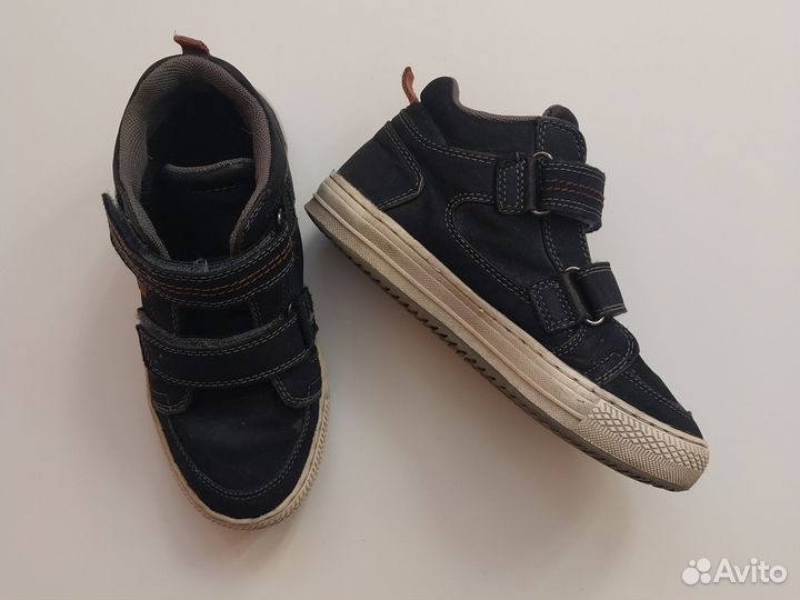 Ботинки демисезонные на мальчика 34 размер