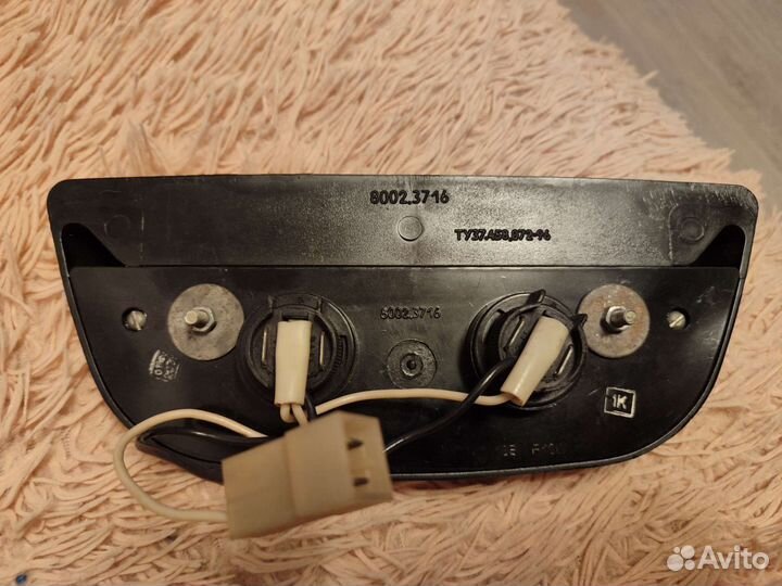 Дополнительный стоп сигнал газ