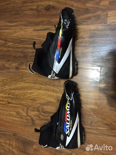 Лыжные ботинки salomon классические