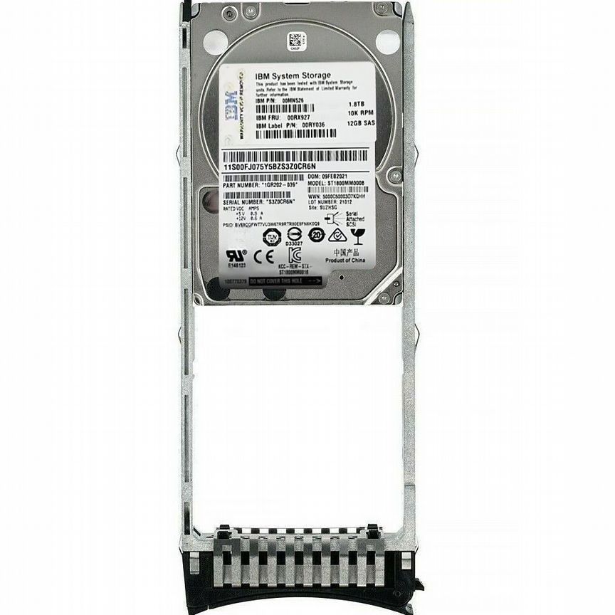 [00mn526] Жесткий Диск Ibm 1.8tb 00mn526 00rx927 6g Sas 2,5 Storwize