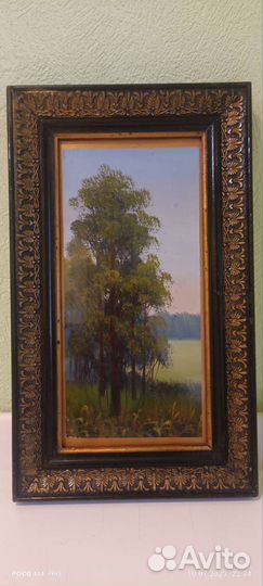 Картина старинная А Писемский