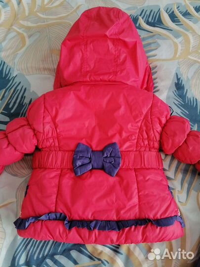 Костюм зимний, тройка, на девочку