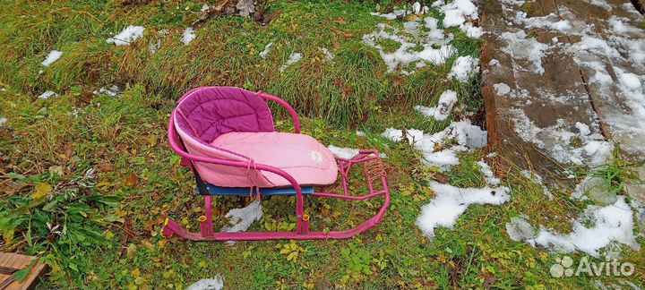 Коляска санки