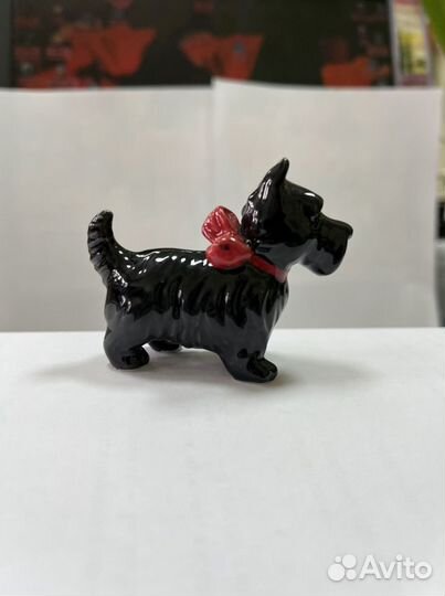 Скотчтерьер собачка фарф