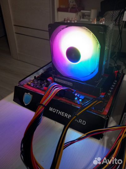 X99 xeon 2629v3 16gb охлаждение комплект