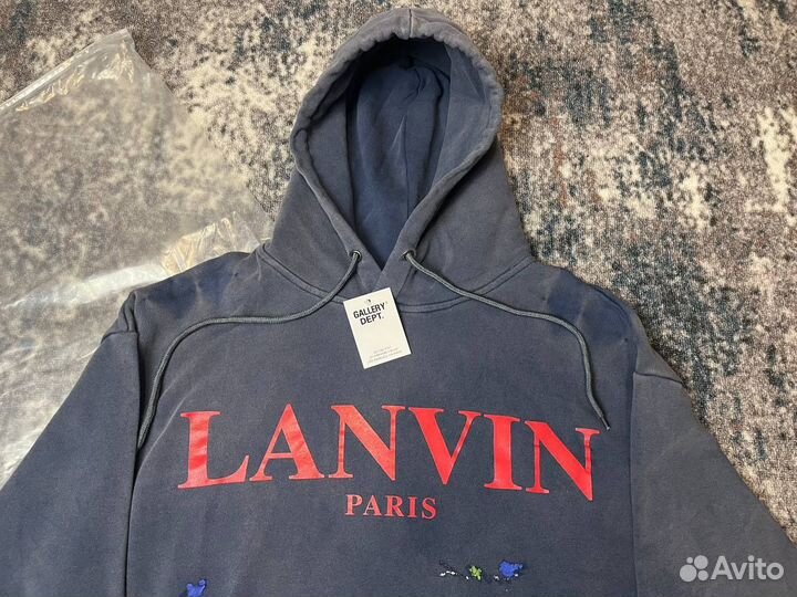 Худи Gallery Dept Lanvin Paris oversize