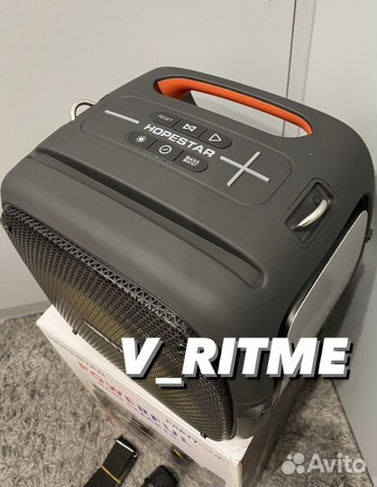 Колонка Hopestar party one + 2 микрофона