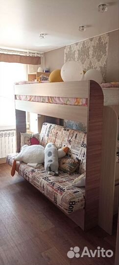 Двухъярусная кровать бу