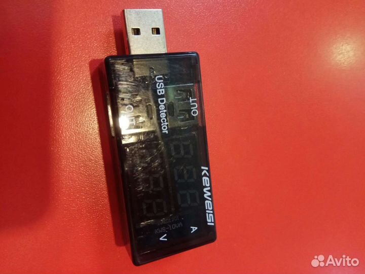 Тестер зарядки USB вольтметр амперметр Keweisi