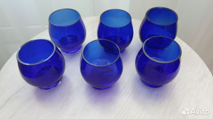 Стопки СССР кобальт