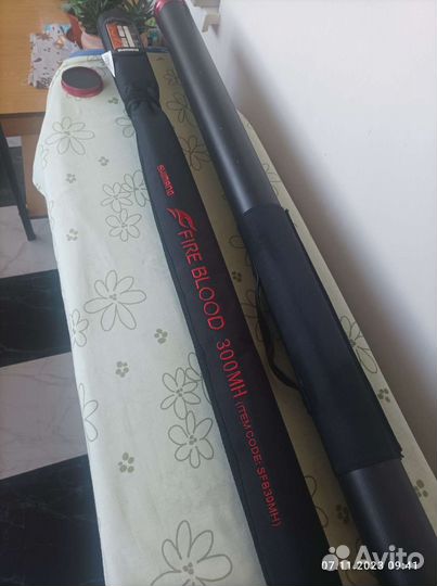 Кастинговый спиннинг shimano fire blood