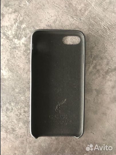 Чехол на iPhone 7 8 кожаный