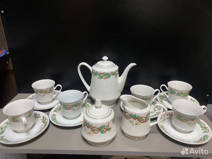 Сервиз чайный китайский Новый год