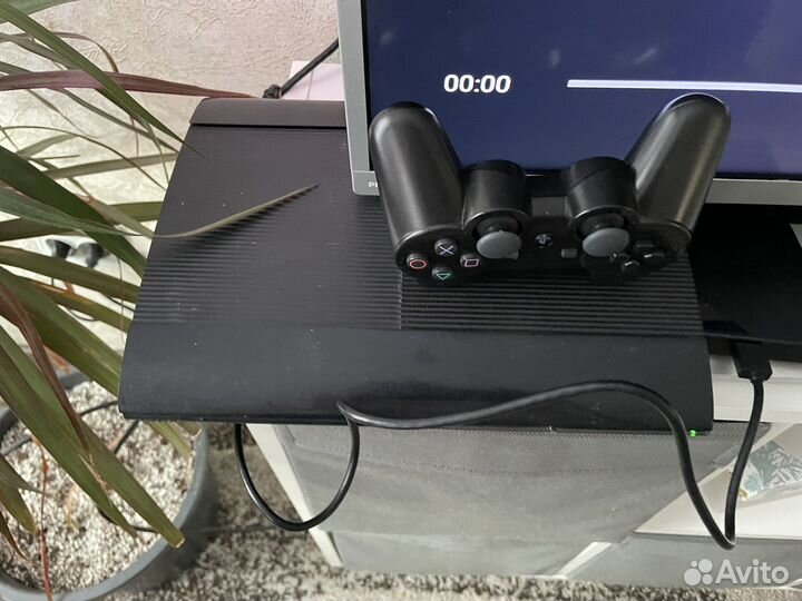 Sony ps3 ss прошитая+куча игр