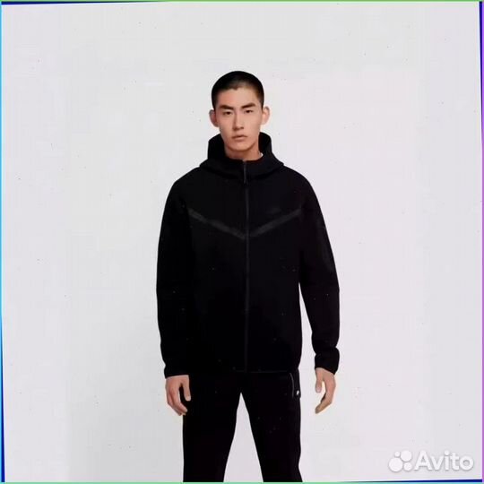 Зип худи Nike Tech Fleece (Lux качество)
