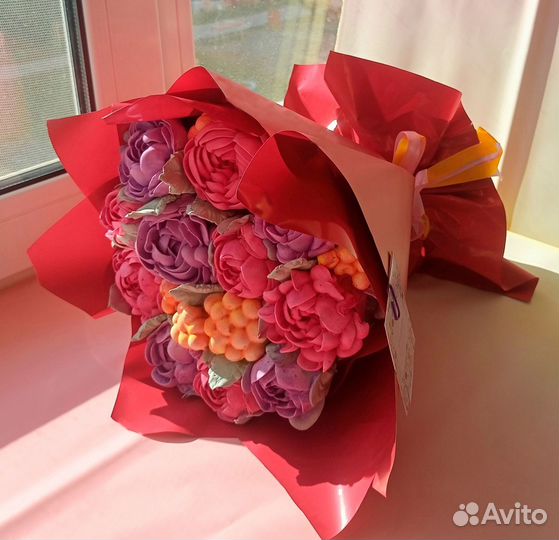 Букет из зефира