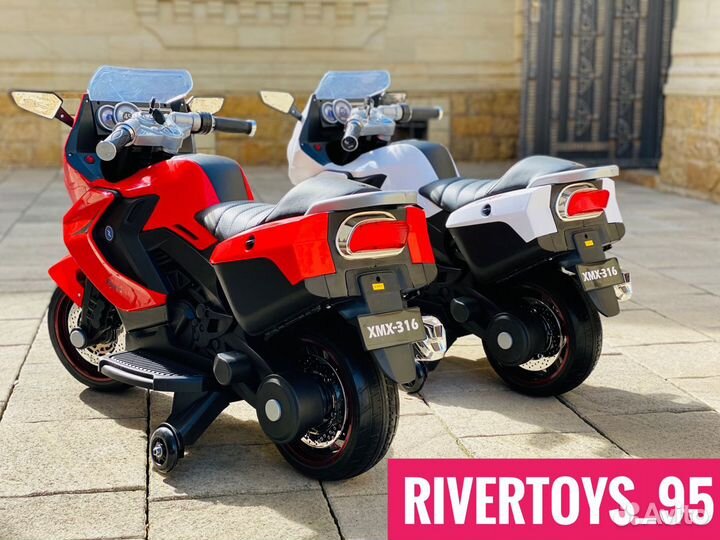 Детский электромобиль superbike - moto A007MP