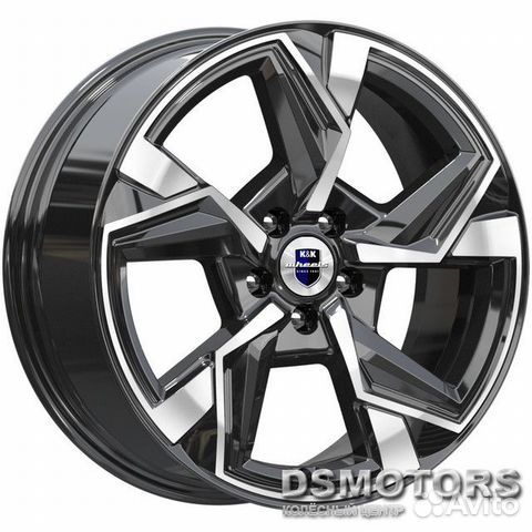 Диски Кайан 7.5/18 5x112 ET40 d57.1 алмаз чёрный