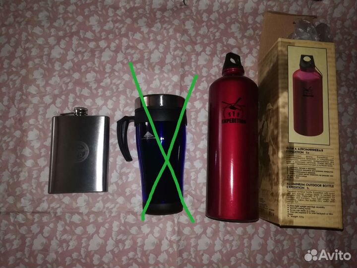 Фляжки, термокружка