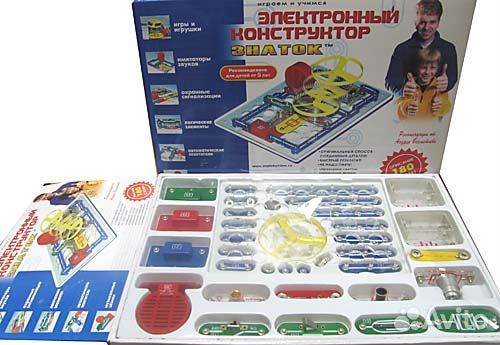 Знаток 320 (конструктор электронный 320 схем)