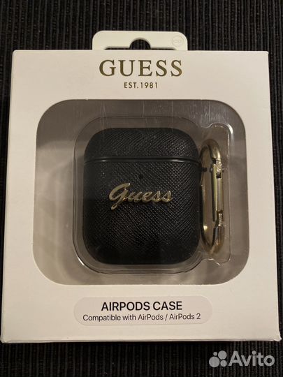 Чехол для наушников airpods guess