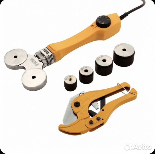 Аппарат для сварки пластиковых труб Denzel