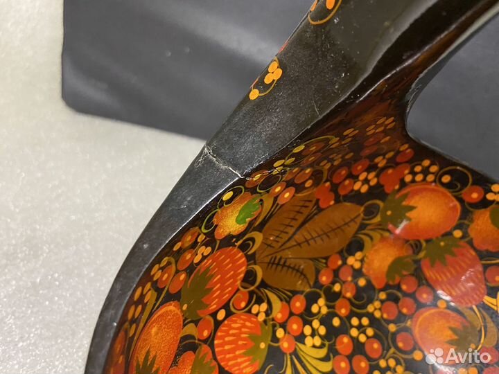 Ковш братина Лебедь Роспись Хохлома СССР