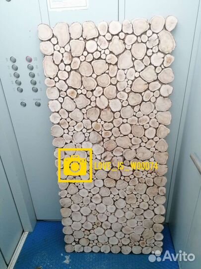 Панно из можжевельника