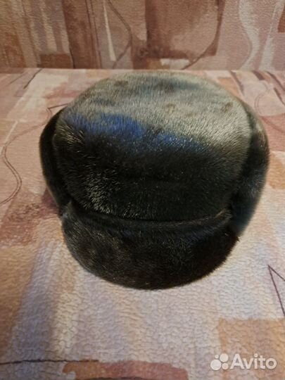 Меховая мужская кепка из морского котика