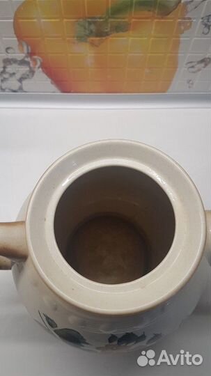 Заварочный чайник СССР керамика большой 80-х годов