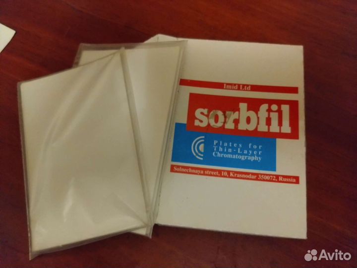 Пластины для тонкослойной хроматографии