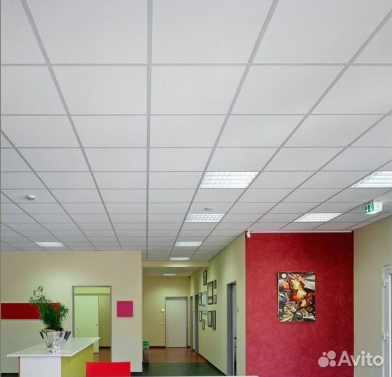 Потолок подвесной Армстронг Armstrong