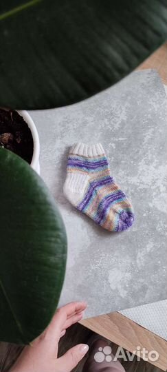 Носки вязаные детские