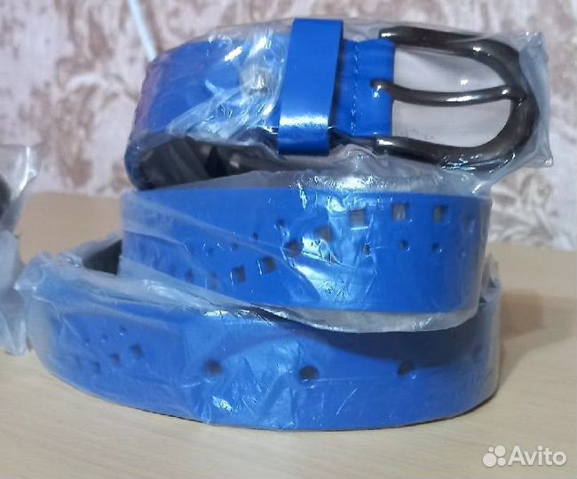 Ремень из натуральной кожи, новый