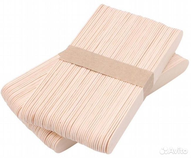 Шпатель для депиляции деревянный 100 шт