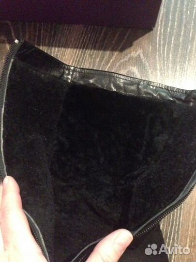 Сапоги зимние натуральные 38